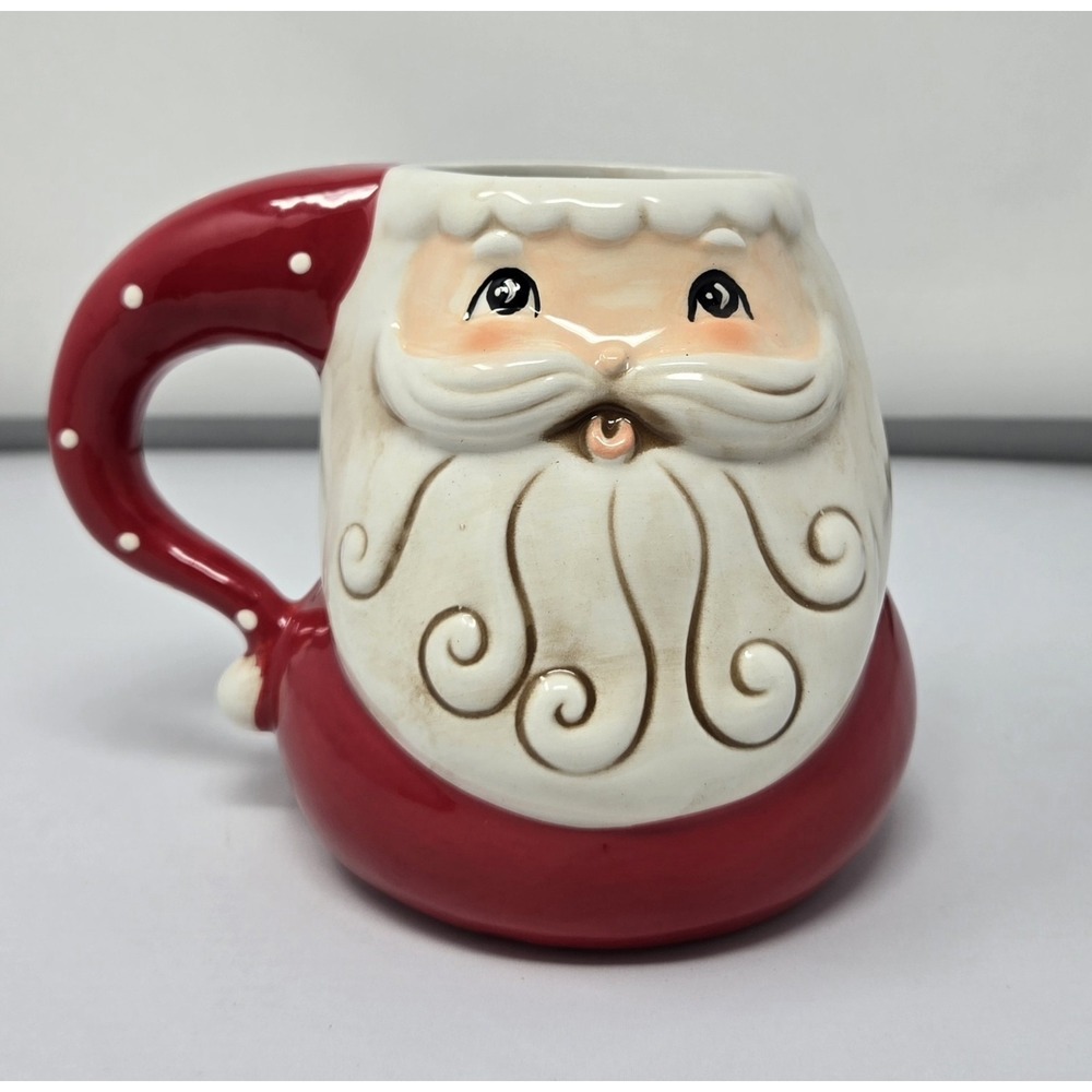Johanna Parker Transpac designed Santa Christmas Large Mug Coffee Tea Hot Coco